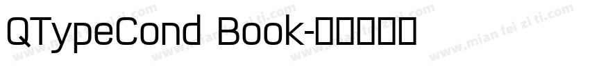 QTypeCond Book字体转换